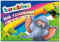 Podložka na kreslenie s farebnými listami A4, 16k BAMBI