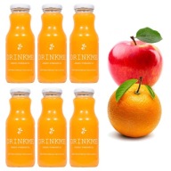 Drinkme jablkovo-pomarančový džús 250mlx6