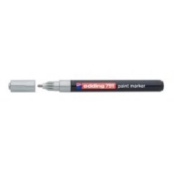 Edding 791 strieborný fix, okrúhly, 1-2 mm