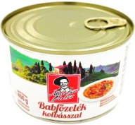 MAĎARSKO Fazuľový guláš s klobásou 400g - Babfozelék Kolbásszal