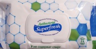 Antibakteriálne obrúsky Superfresh 72 ks