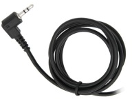 2,5 STEREO UHLOVÝ KÁBEL JACK ZÁSTRČKY 0,4 M (3223)