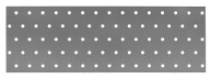 PERFOROVANÝ PLACHT PLOCHÝ TESNENIE 100x300x2,0 mm