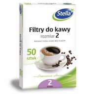 Kávové filtre Stella veľkosť 2 - 50 ks.