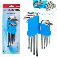 KĽÚČE TORX IMPUSUROVÉ TYP L s otvorom T10-T50 9KS