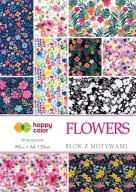 KREATÍVNY BLOK S MOTÍVMI Kvietkov Scrapbooking kvetov