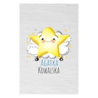 Osuška do škôlky 30x50 Ľubovoľné meno STAR