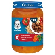 Gerber Hovädzie na staropoľský spôsob s krúpami 190g