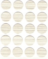 Čiapka samolepiaca dub 13mm 20ks 4686