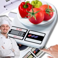 PRESNÁ KUCHYŇSKÁ VÁHA 10kg / 1g DOMÁCA ELEKTRONICKÁ TÁRA LCD + BATÉRIE