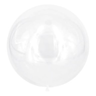 Priehľadný priehľadný bobo balón 80 cm