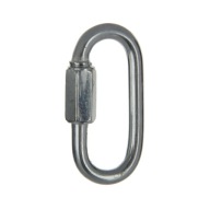 SKRUTKOVANÝ ČLÁNOK 5x48mm KARABÍNOVÝ SPOJ
