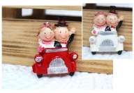 Keramická figúrka NOVO VYROBENÁ 6x4 cm DVA VZORY - 1 ks