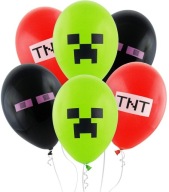 Balloons Pixels Bricks Darček pre Minecraft Roblox Game On Player 6 ks.