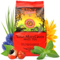 Yerba Mate Zelená MAS ENERGIA GUARANA 200g sin palo