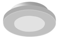 Jedno LED svietidlo pod skrinku OCULUS LED 2W 90lm 4000K sivá