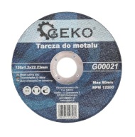 Kotúč rezný na kov 125x1,2 1 ks. Geko