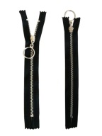 25 Kovový zips s rukoväťou 18cm 4mm