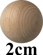 Bukové drevené BALLS Sphere BALLS 20mm
