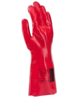 Ochranné rukavice, gumené rukavice z PVC, 35 cm