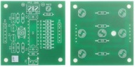 Elektronická hracia kocka, AVT1661 PCB