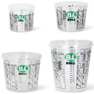 BOLL nádoba, plastový pohár s delením 400 ml