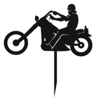 Motor Chopper Harley motocyklové vozidlo Topper PLEXI