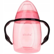 AKUKU STRIEBORNÝ HRNČEK S MÄKKÝM VÝPOJOM 280ml0429