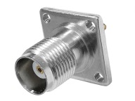 Panelová zásuvka TNC 50Ohm, typ K, spájkovaná