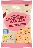 Proteínová tyčinka cookie FIT bez cukru brusnica FRANK&OIL 50g