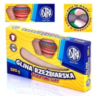 Astra tvrdnúca sochárska hlina 520g