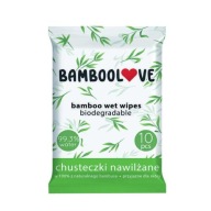 BAMBOO mini vlhčené obrúsky 10 ks.