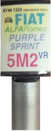 FIAT ALFA 5M2 FIALOVÁ SPRINT AUTOLAK ŠKRABANÝ DOTYK 10 ml ARA