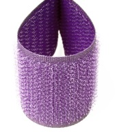 SADA PÁSKY NA VELCRO 20 MM FIALOVÁ