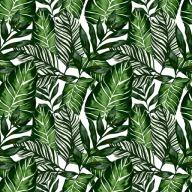 SAMOLEPIACA NÁBYTKOVÁ DYHA 45x50 ORIENTÁLNE LISTY MONSTERA