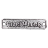 Plechový štítok s nápisom ANTIQUE SILVER musí mať 2469