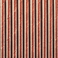 PAPIEROVÉ SLAMKY 19,5 cm Rose Gold na párty 10 ks