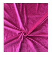 Hladký fleece, materiál VELVET MINKY 34 - FUCHSIA (RUŽOVÁ), super mäkký, nadýchaný