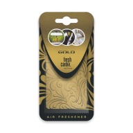 Zlatý voňavý prívesok ReadySteady Fresh Cards