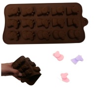 SILIKÓNOVÁ FORMA NA ČOKOLÁDY, PRALINY, ŽELÉ, PEPPA PRASIATKO