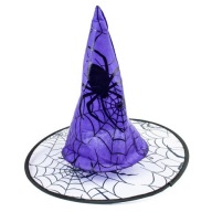 KLOBÚK ČARODEJNICE HALLOWEEN ČARODEŇ KÚZELNÍK YAGA