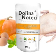 DOLINA NOTECI Prémiové krmivo pre psov Kačica 150g