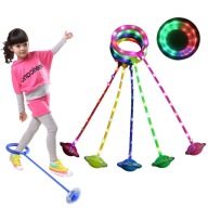 HULA HOP ŠVIHÁK NA NOHY S OSVETĽOVACÍMI LED