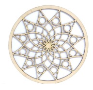 ZÁKLADNA DREAMCATCHER, OPENWORK MACRAME RING, MA60