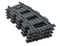 LEGO City Train - ARCH TRACKS tmavosivá 4279717 53400 - 4 ks
