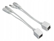 Pasívny adaptér POE DC 12V s káblami RJ45 + JACK