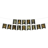 ČIERNY PAPIER HAPPY HALLOWEEN 2,5M