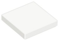 LEGO TILE 3068b 2x2 biela NOVINKA (1g)