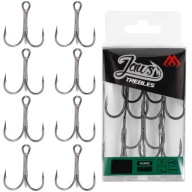 Trojháčiky MIKADO JAWS, trojháčiky s ostnatým hrotom, 8 ks. VEĽKOSŤ 6