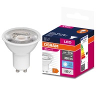 GU10 LED žiarovka 4,5W=50W 350lm 4000K 60° OSRAM